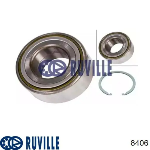 Подшипник ступицы 8406 Ruville