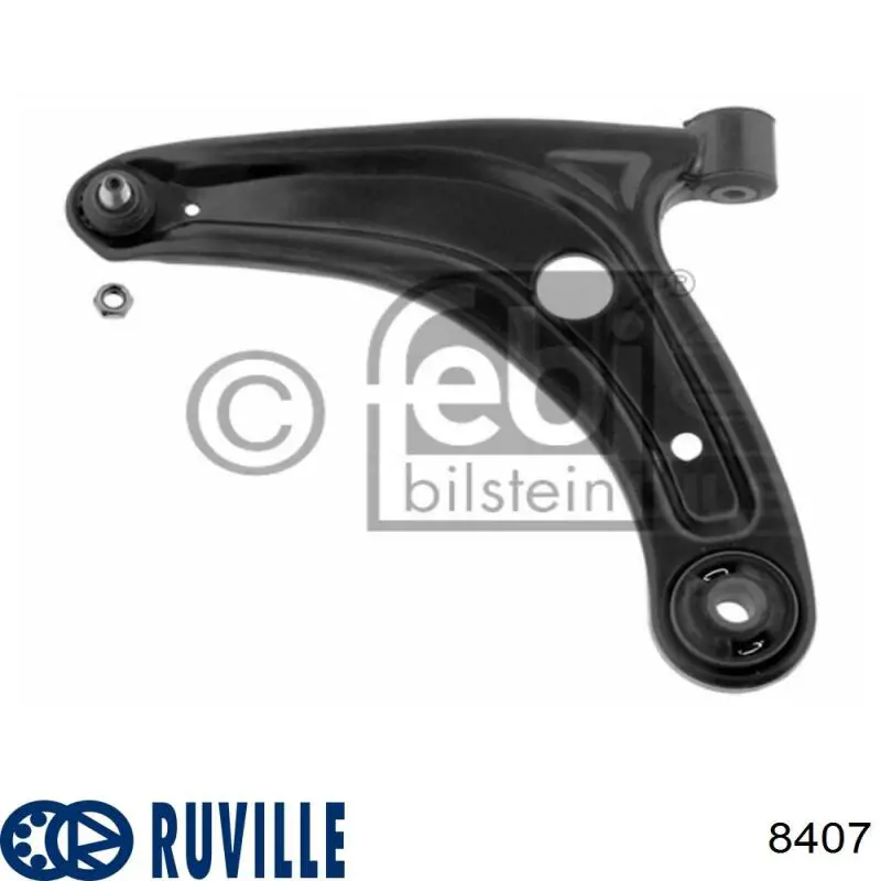 8407 Ruville Подшипник ступицы задней