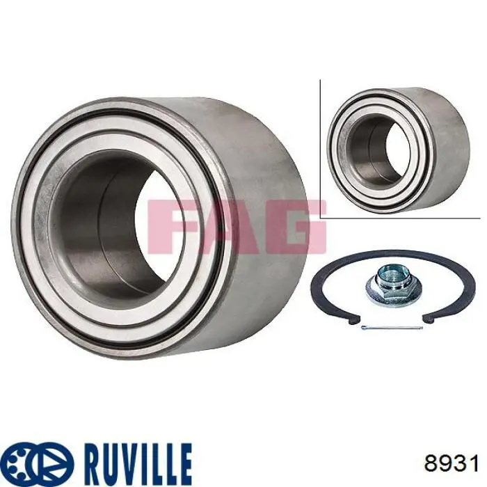 Подшипник ступицы 8931 Ruville
