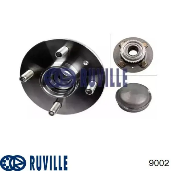 Ступица задняя 9002 Ruville