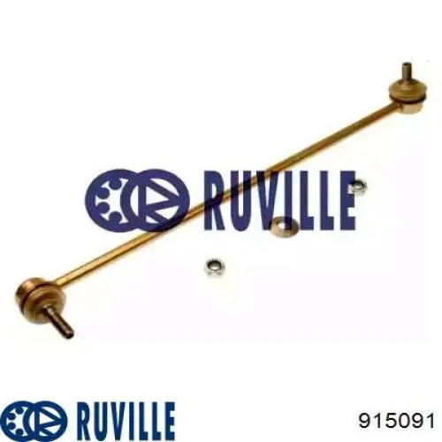 Стойка стабилизатора переднего правая 915091 Ruville