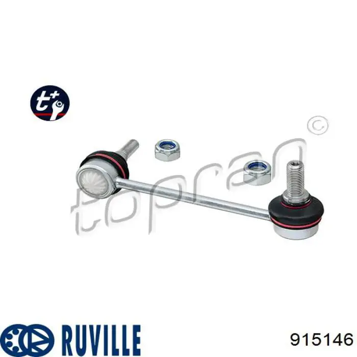 915146 Ruville Тяжка стабилизатора, переднего, левая