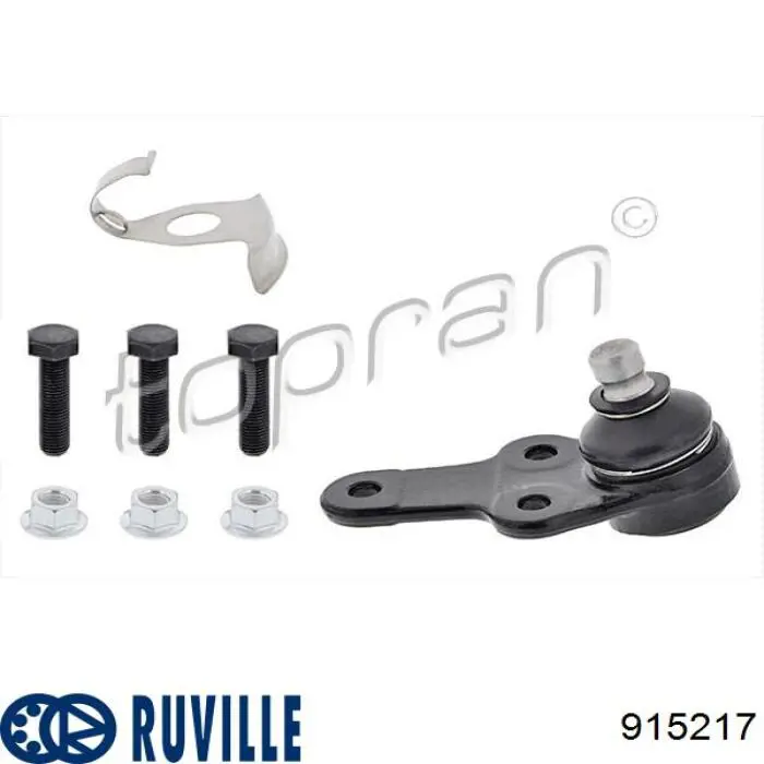 Нижняя шаровая опора 915217 Ruville
