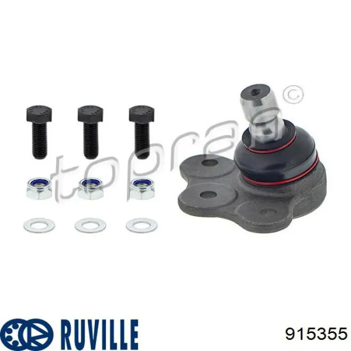 Нижняя шаровая опора 915355 Ruville
