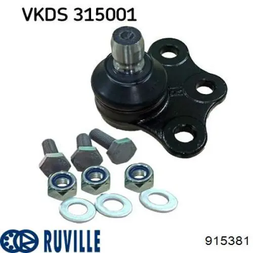 915381 Ruville Палец шаровой нижний