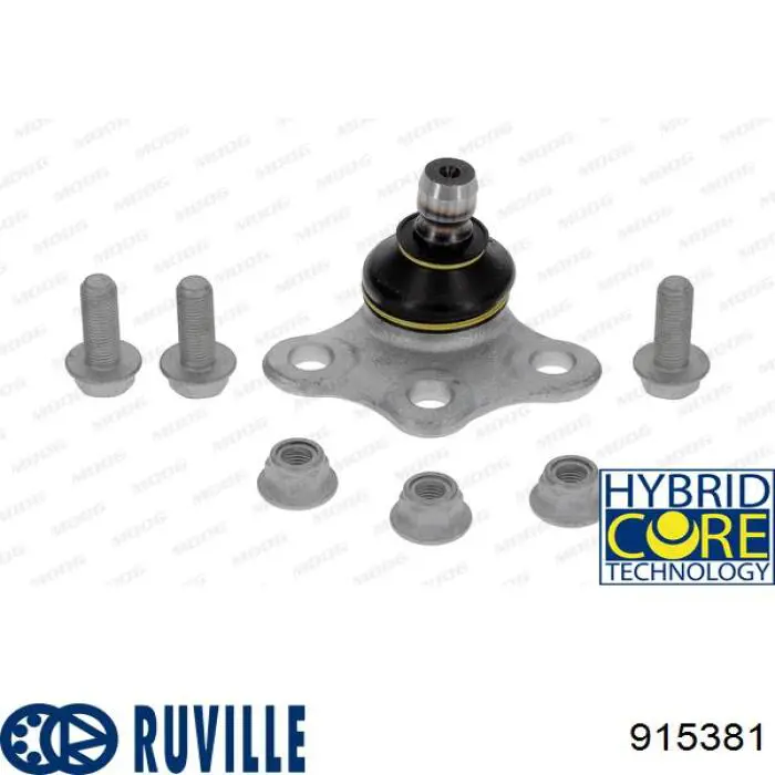 Шаровая опора, нижняя Ruville 915381 цена, от 10.20 USD