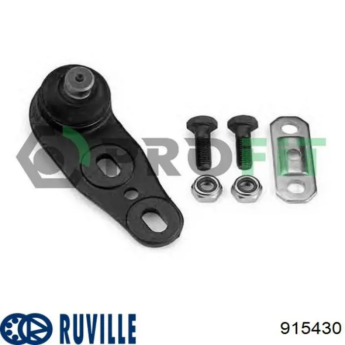 Нижняя левая шаровая опора Ruville 915430 цена, от 10.68 USD