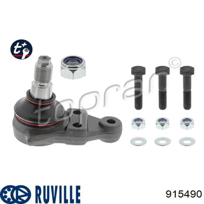 Шаровая опора, нижняя Ruville 915490 цена, от 23.49 USD
