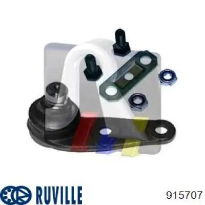 Нижняя левая шаровая опора Ruville 915707 цена, от 7.39 USD