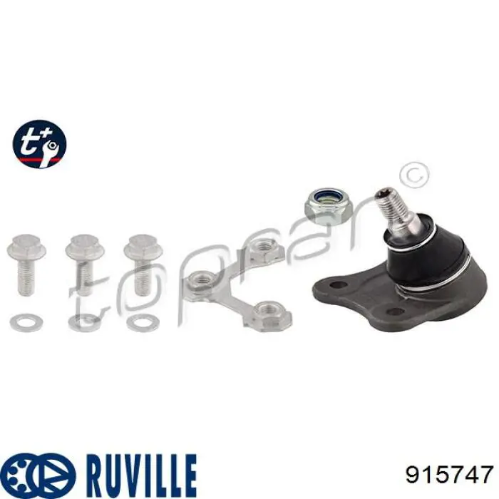 Шаровая опора правая нижняя  Ruville 915747