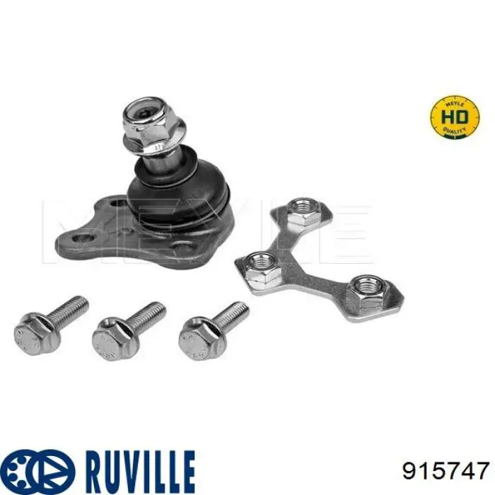 Нижняя правая шаровая опора Ruville 915747 цена, от 7.53 USD