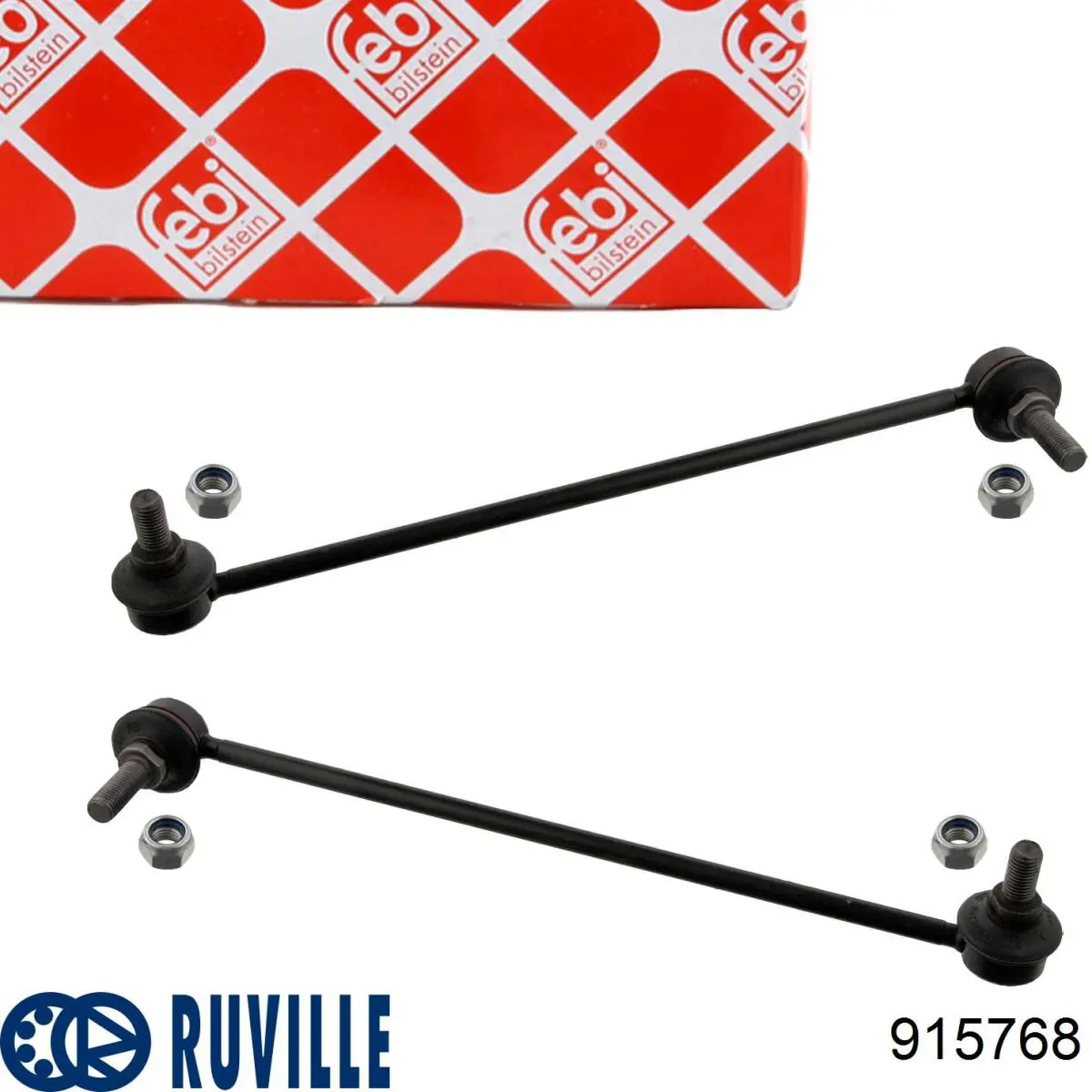 915768 Ruville Тяжка стабилизатора, переднего, левая
