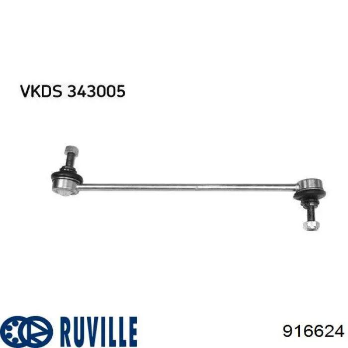 916624 Ruville Стойка переднего стабилизатора