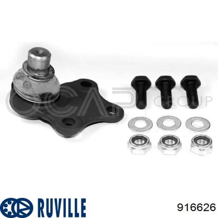 916626 Ruville Палец шаровой нижний