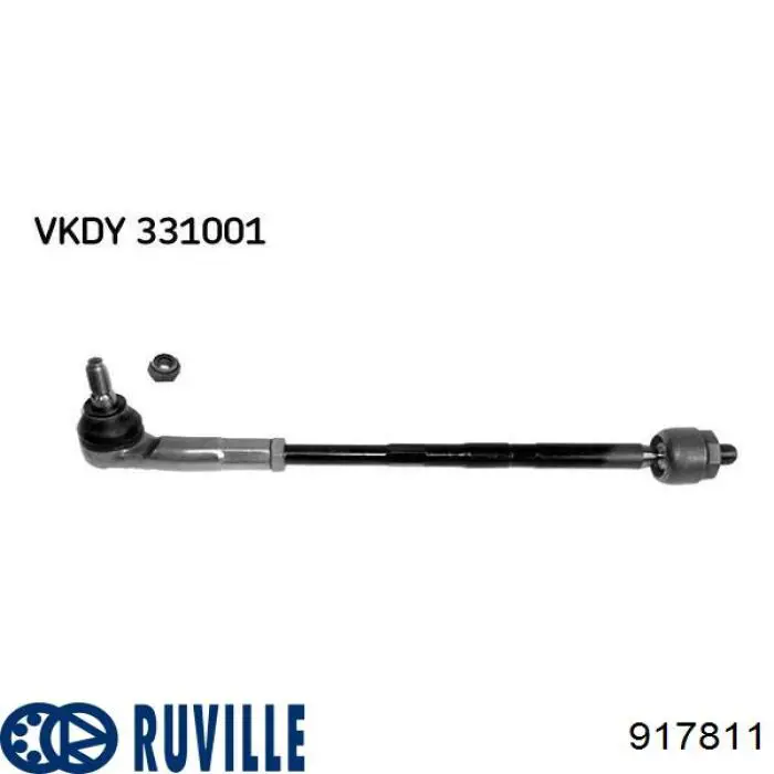 917811 Ruville Поперечная рулевая тяга правая