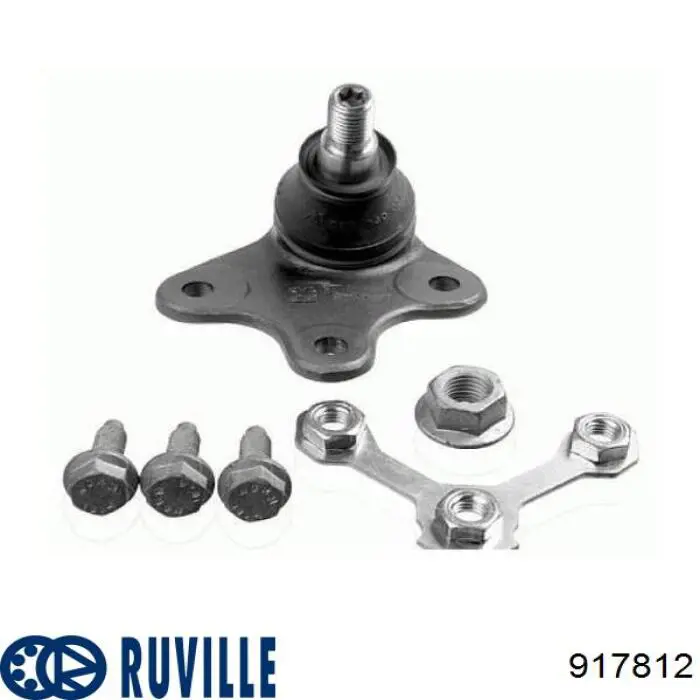 917812 Ruville Левая нижняя шаровая опора
