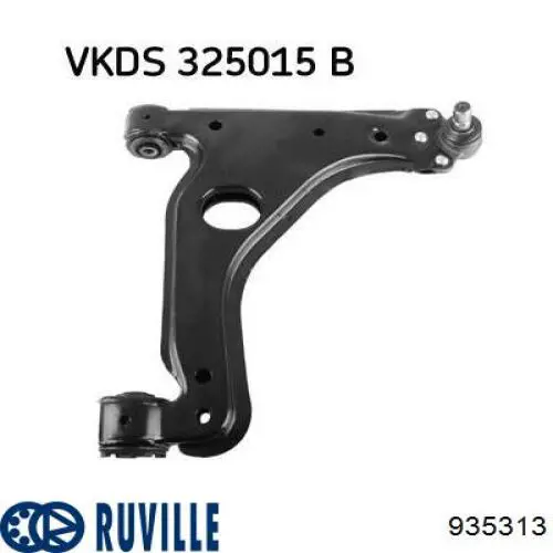 Правый рычаг передней нижней подвески Ruville 935313 цена, от 44.27 USD