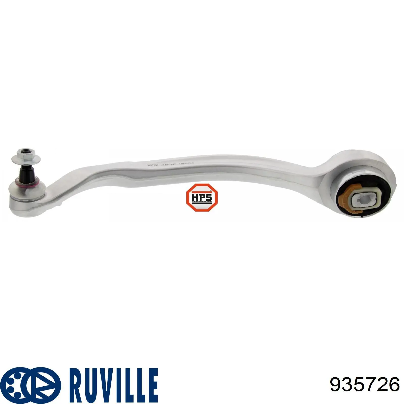 Левый рычаг передней нижней подвески Ruville 935726 цена, от 56.03 USD