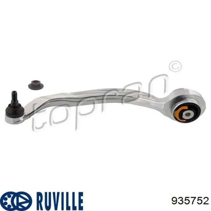 Левый рычаг передней нижней подвески Ruville 935752 цена, от 42.74 USD