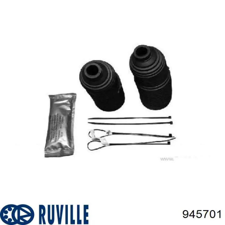 Пыльник рулевого механизма (рейки) правый Ruville 945701 цена, от 7.03 USD