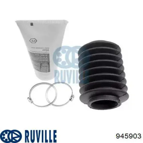 945903 Ruville пыльник рулевого механизма (рейки правый)