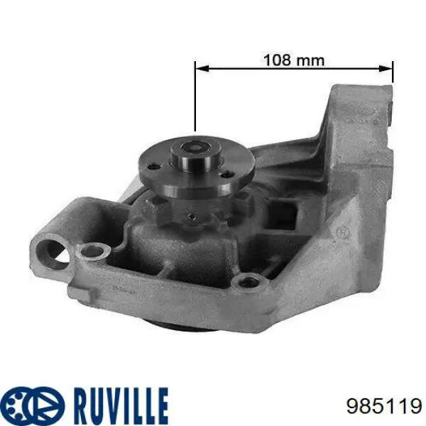 985119 Ruville Сайлентблоки передней балки