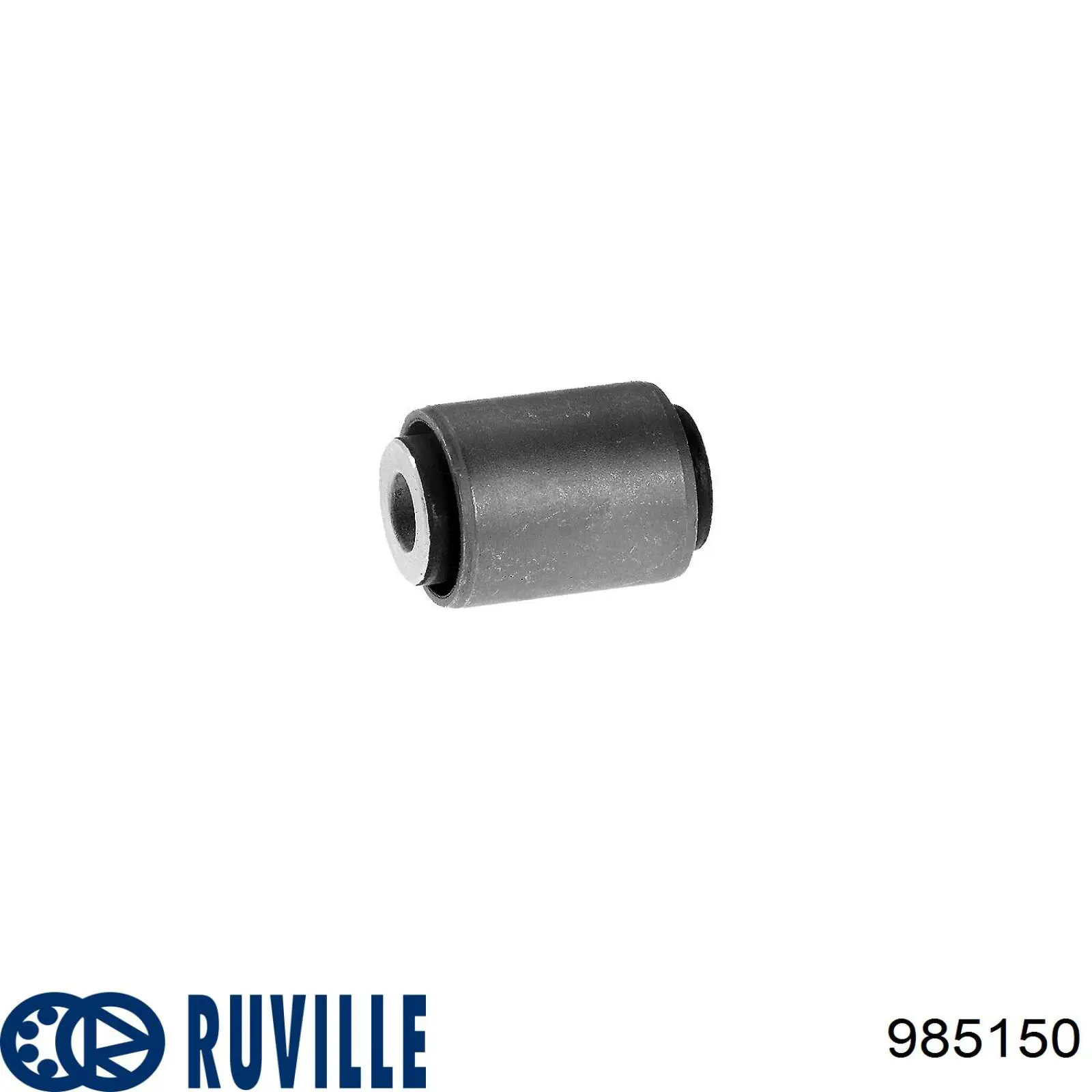 Silentblock de brazo suspensión trasero transversal 985150 Ruville