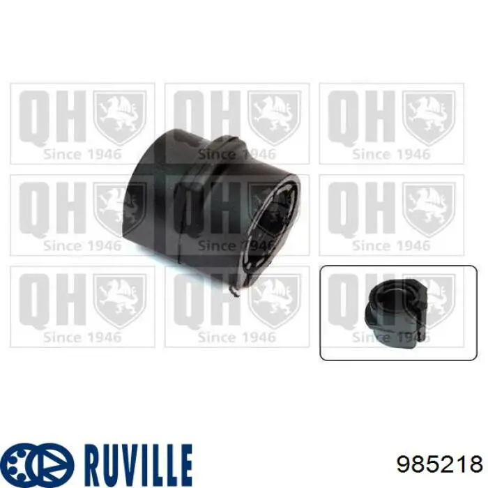 Втулка переднего стабилизатора Ruville 985218 цена, от 3.82 USD
