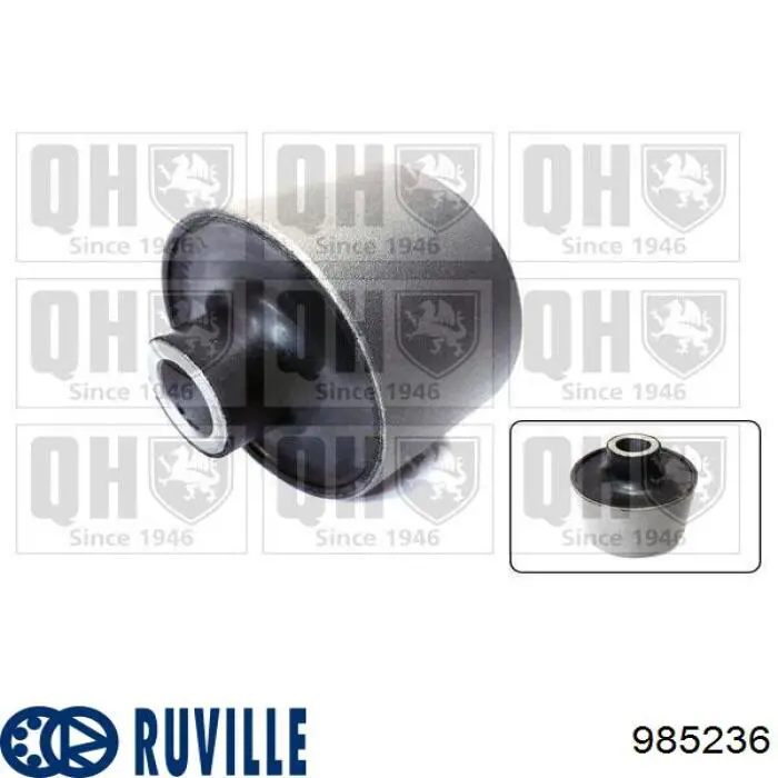 Купить 985236 Ruville Сайлентблок нижний передней подвески