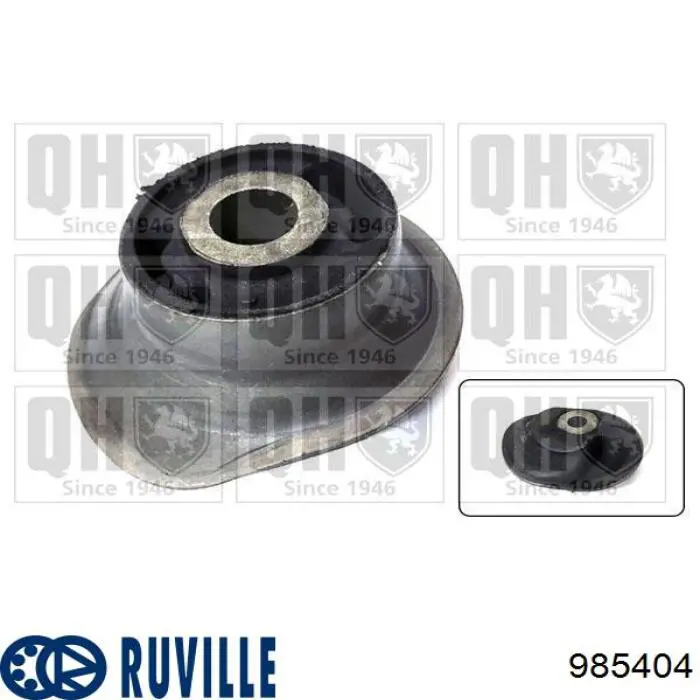 Сайлентблок заднего подрамника Ruville 985404 цена, от 7.05 USD