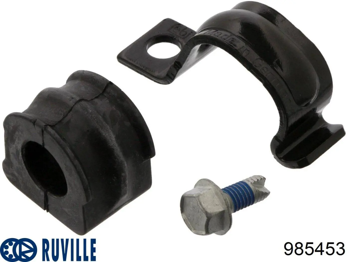 Втулка переднего стабилизатора Ruville 985453 цена, от 1.41 USD