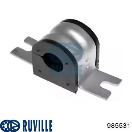 Втулка переднего стабилизатора Ruville 985531 цена, от 3.16 USD