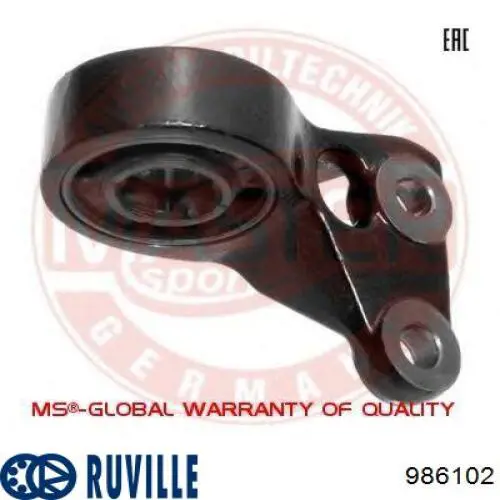 Купить 986102 Ruville Сайлентблок нижний передней подвески