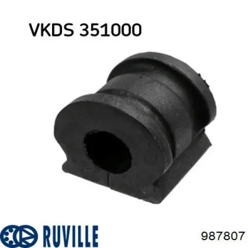 987807 Ruville Разрезная втулка стабилизатора