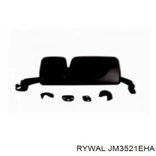 Корпус зеркала заднего вида (внутрення часть) 7485120820 Renault (RVI)