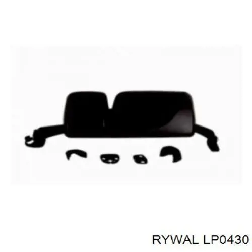 Корпус зеркала заднего вида левого (внутрення часть) Rywal LP0430 цена, от 28.18 USD