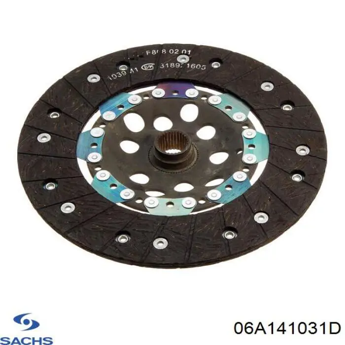 06A141031D Sachs диск сцепления