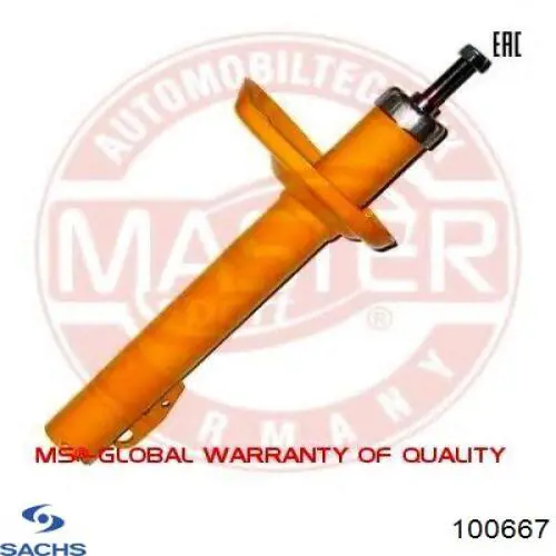 Стойка амортизатора передняя Sachs 100667 цена, от 59.90 USD