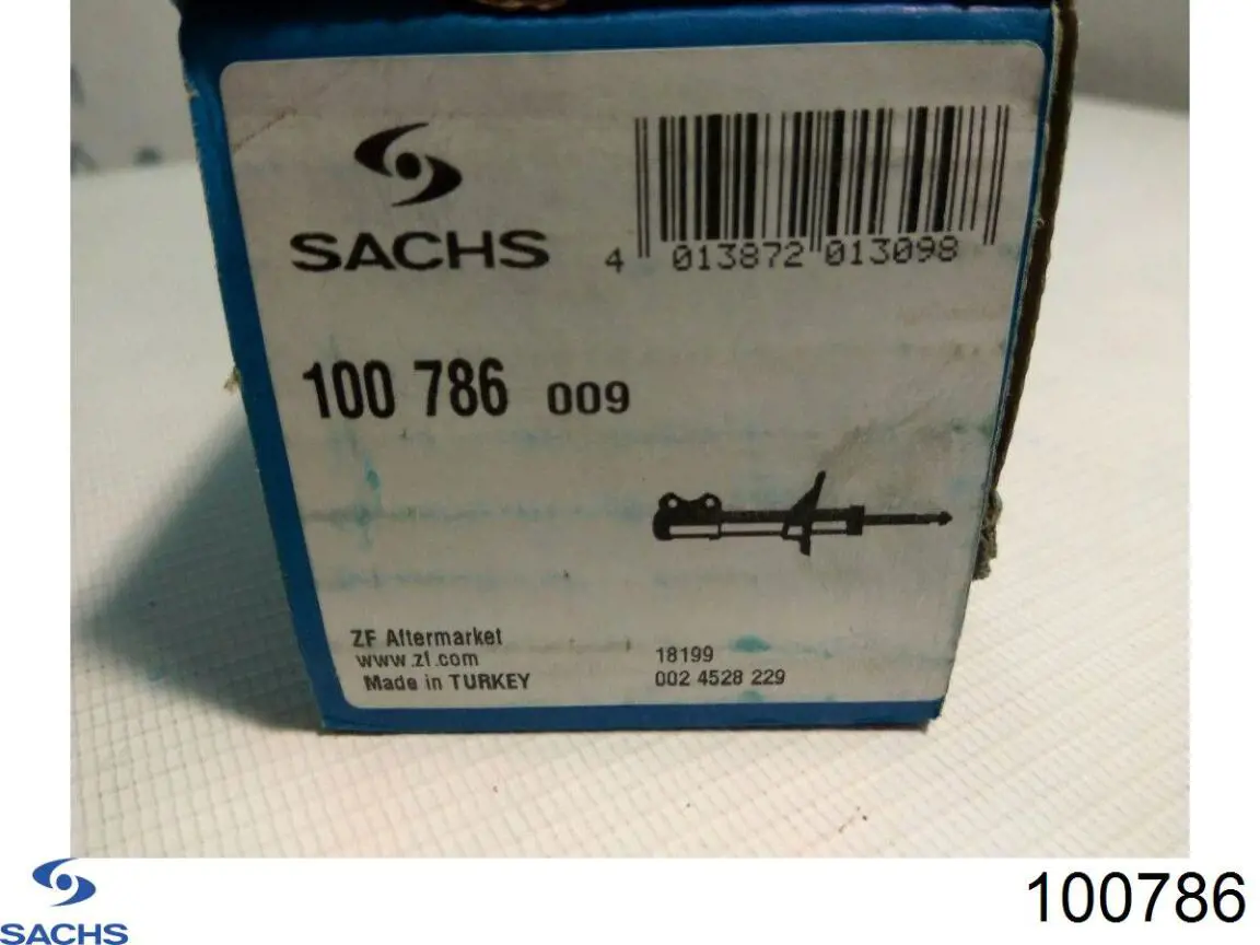 Стойка амортизатора передняя Sachs 100786 цена, от 38.06 USD
