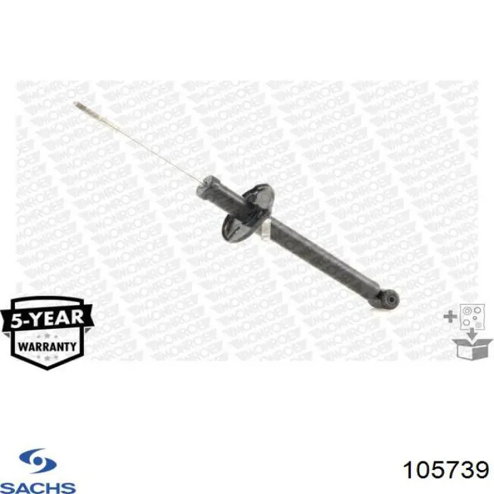 Купить 105739 Sachs Амортизатор задней подвески