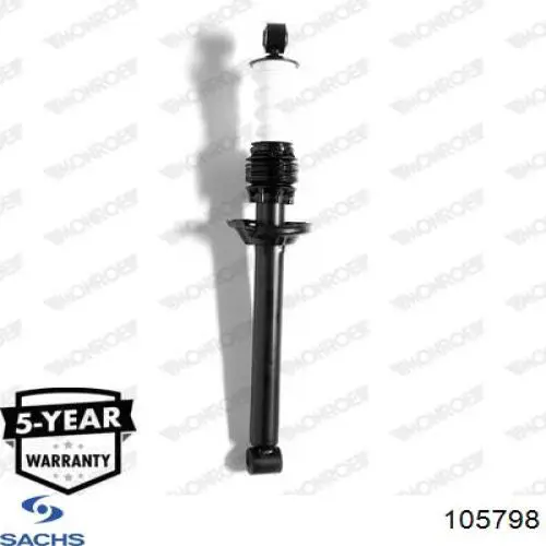 Купить 105798 Sachs Амортизатор задней подвески