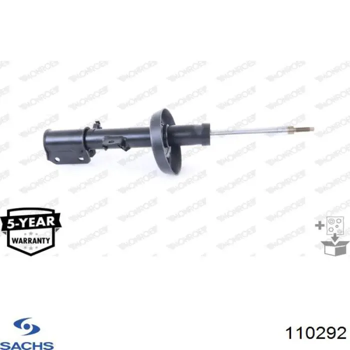 Amortiguador trasero 110292 Sachs