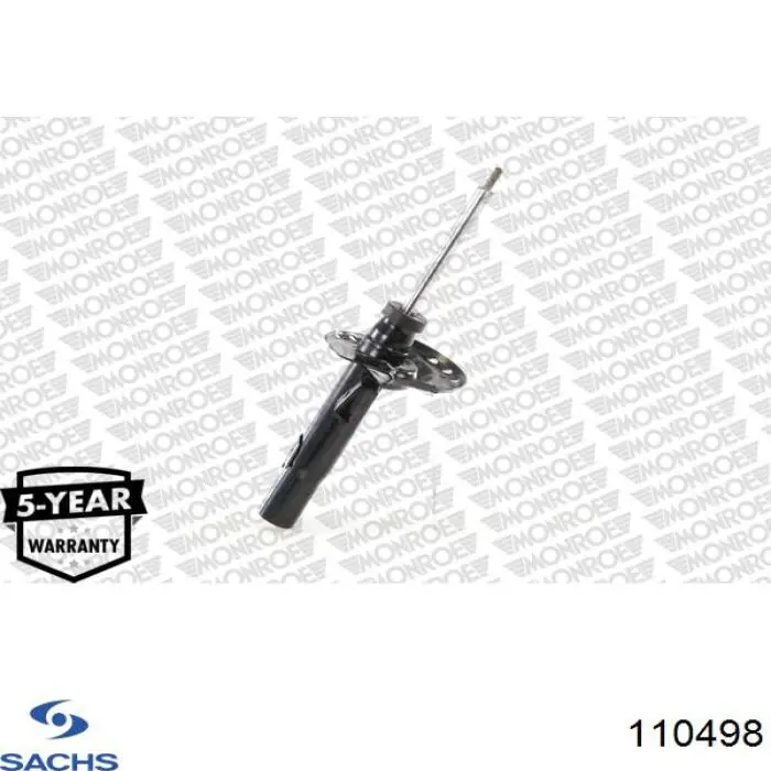 110498 Sachs Амортизаторы задние