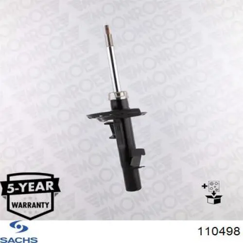 Стойка амортизатора задняя Sachs 110498 цена, от 24.94 USD