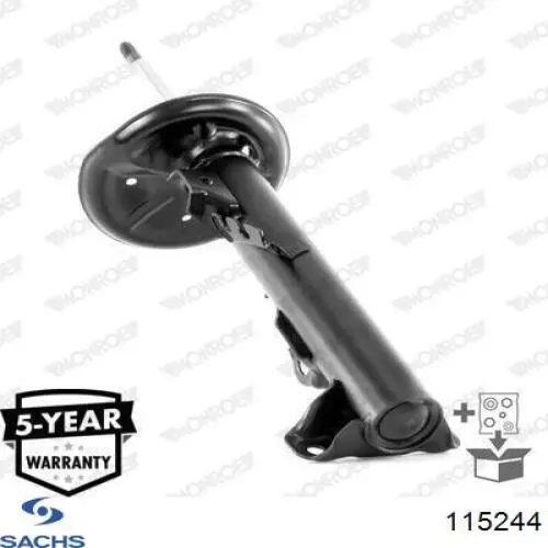 115244 Sachs Амортизатор передний левый