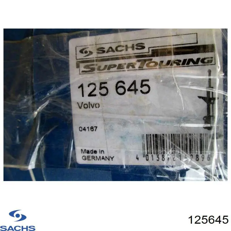 Стойка амортизатора задняя Sachs 125645 цена, от 121.54 USD