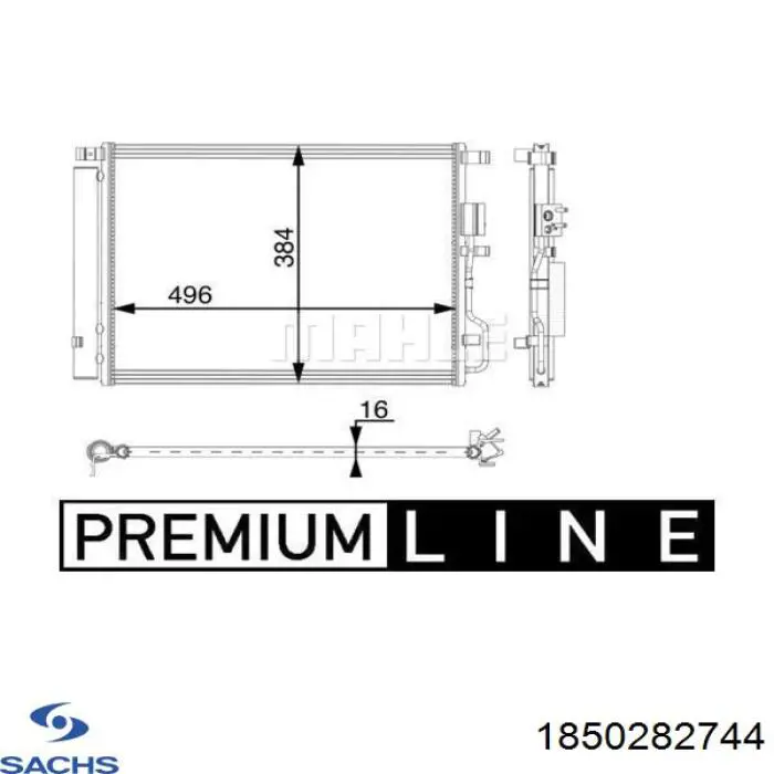 Подшипник сцепления выжимной Sachs 1850282744