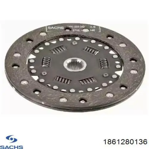 1861280136 Sachs диск сцепления