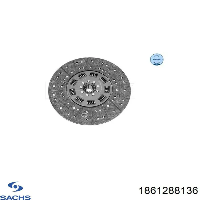 1861288136 Sachs диск сцепления