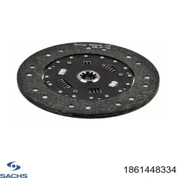Диск сцепления 1861448334 Sachs